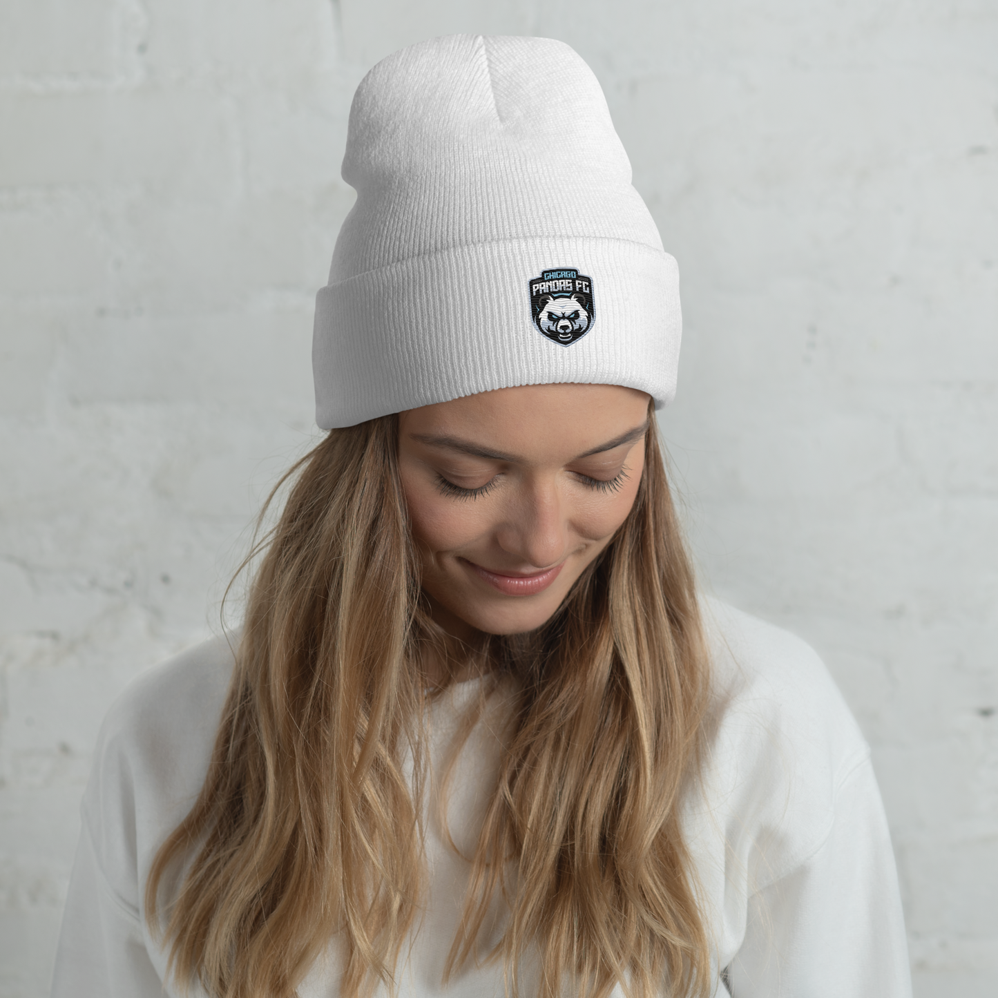 Pandas FC Crest Cuffed Beanie