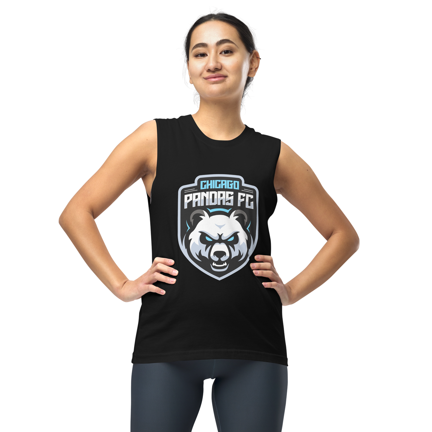 Pandas FC Crest Muscle Shirt