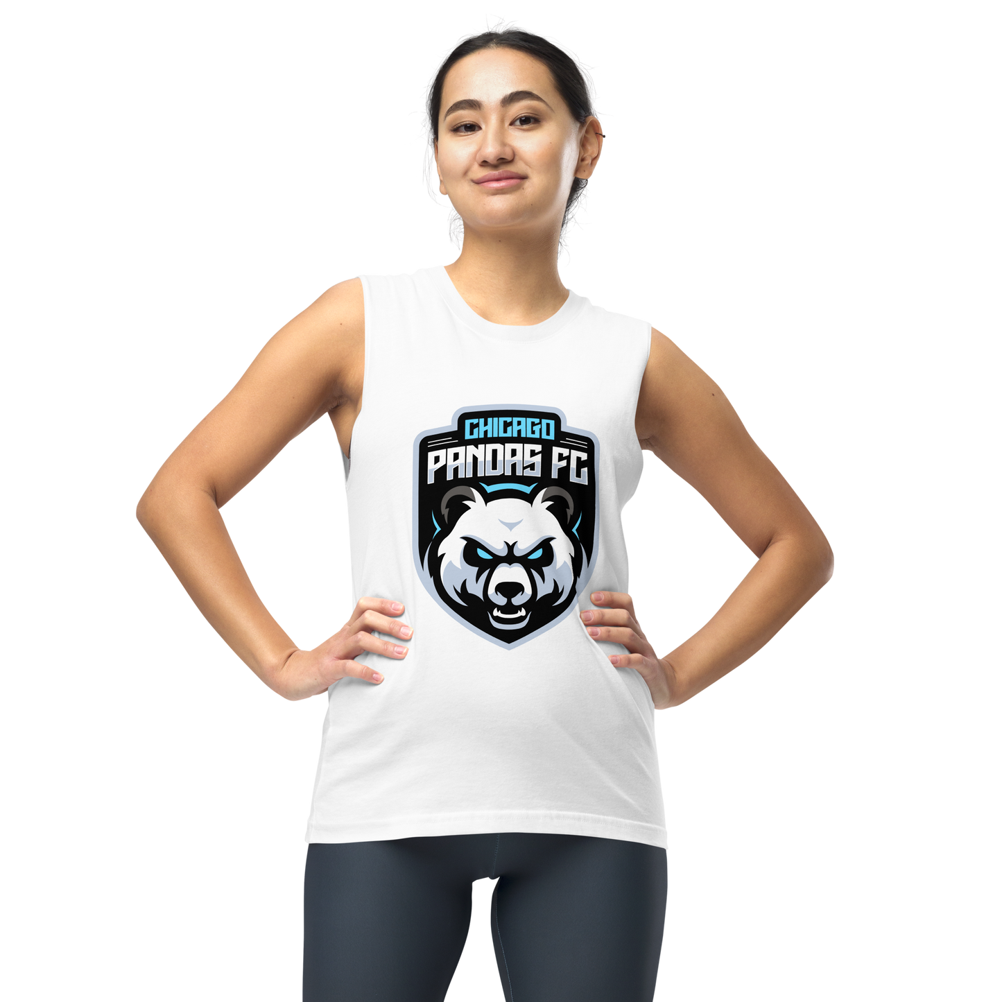 Pandas FC Crest Muscle Shirt